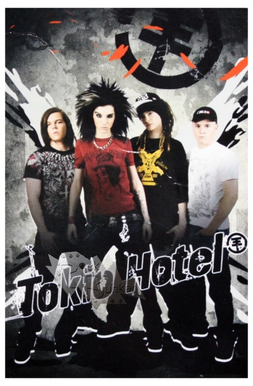 Плед Tokio Hotel - фото 1 - rockbunker.ru