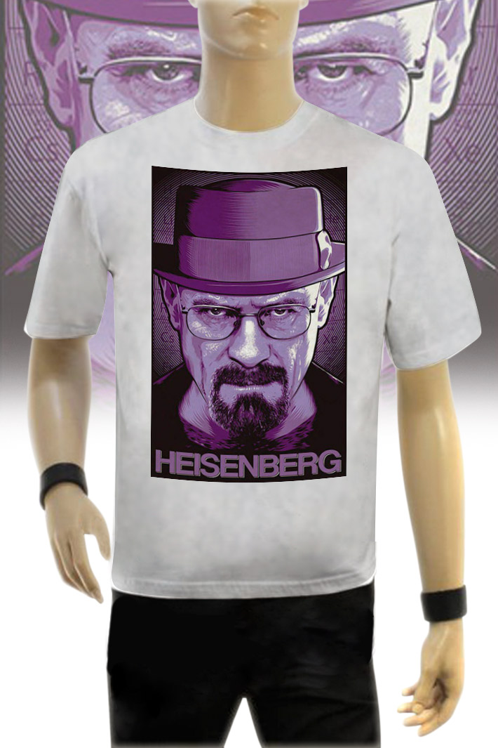 Футболка Breking Bad Heisenberg - фото 1 - rockbunker.ru