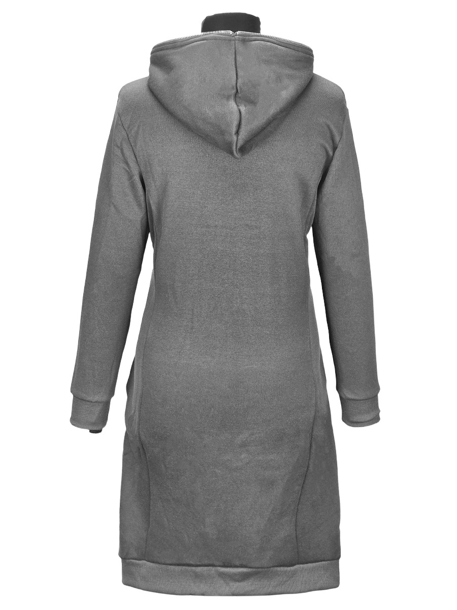 Мантия серая с молнией - фото 3 - rockbunker.ru