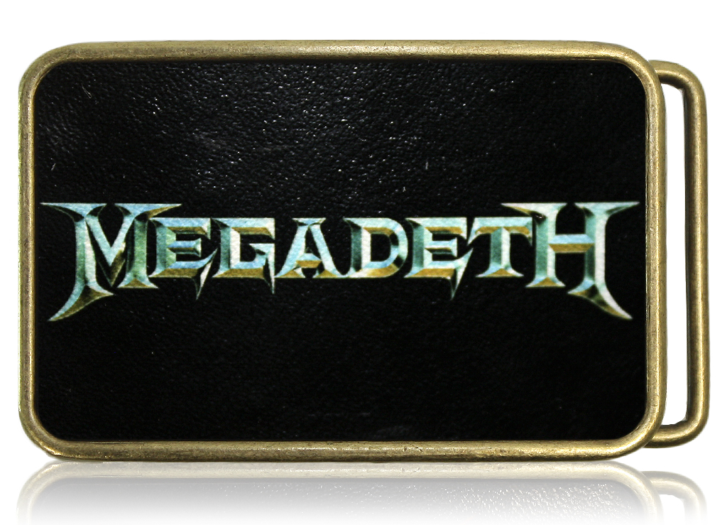 Пряжка RockMerch Megadeth - фото 1 - rockbunker.ru