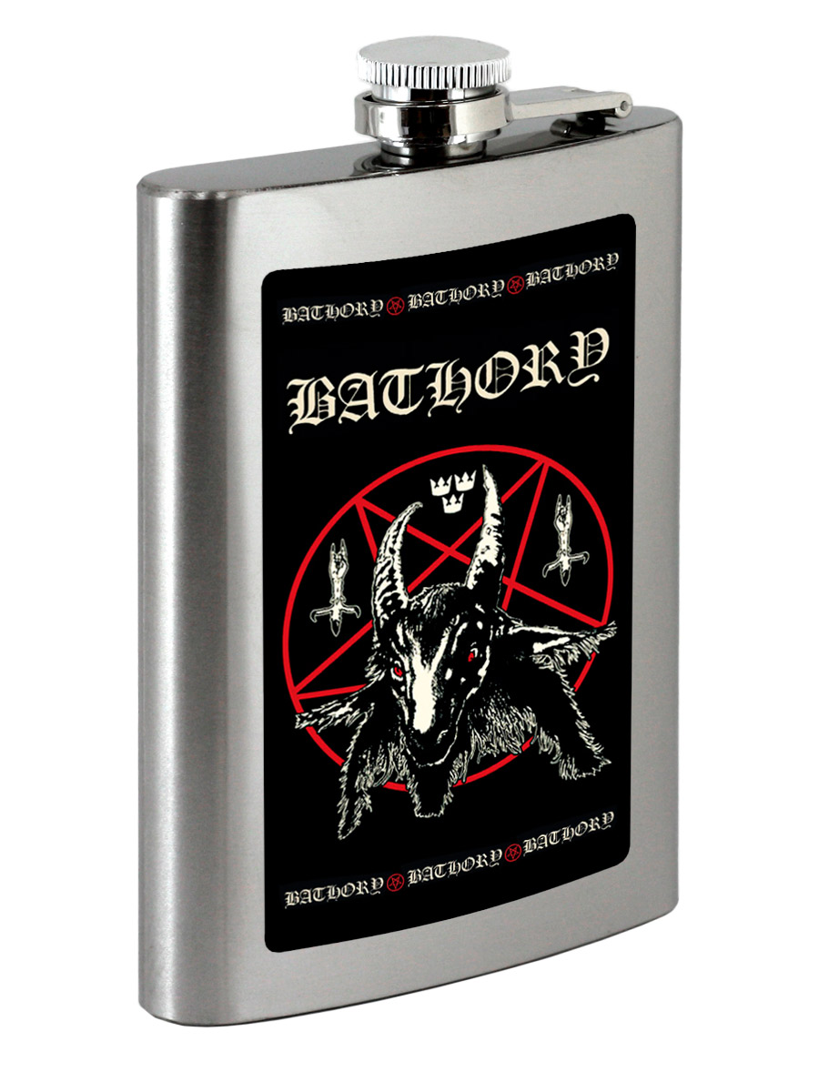 Фляга RockMerch Bathory - фото 1 - rockbunker.ru