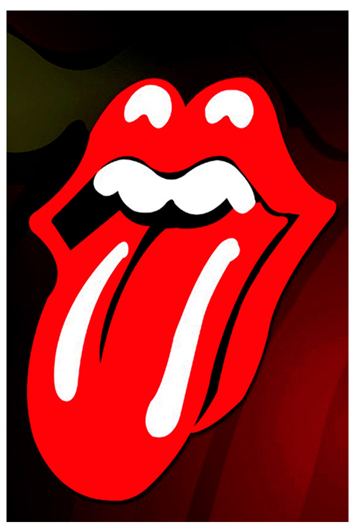 Плед The Rolling Stones - фото 1 - rockbunker.ru