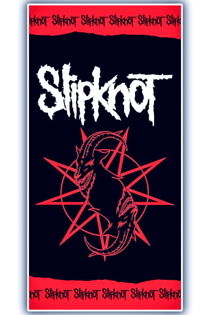 Полотенце Slipknot - фото 1 - rockbunker.ru