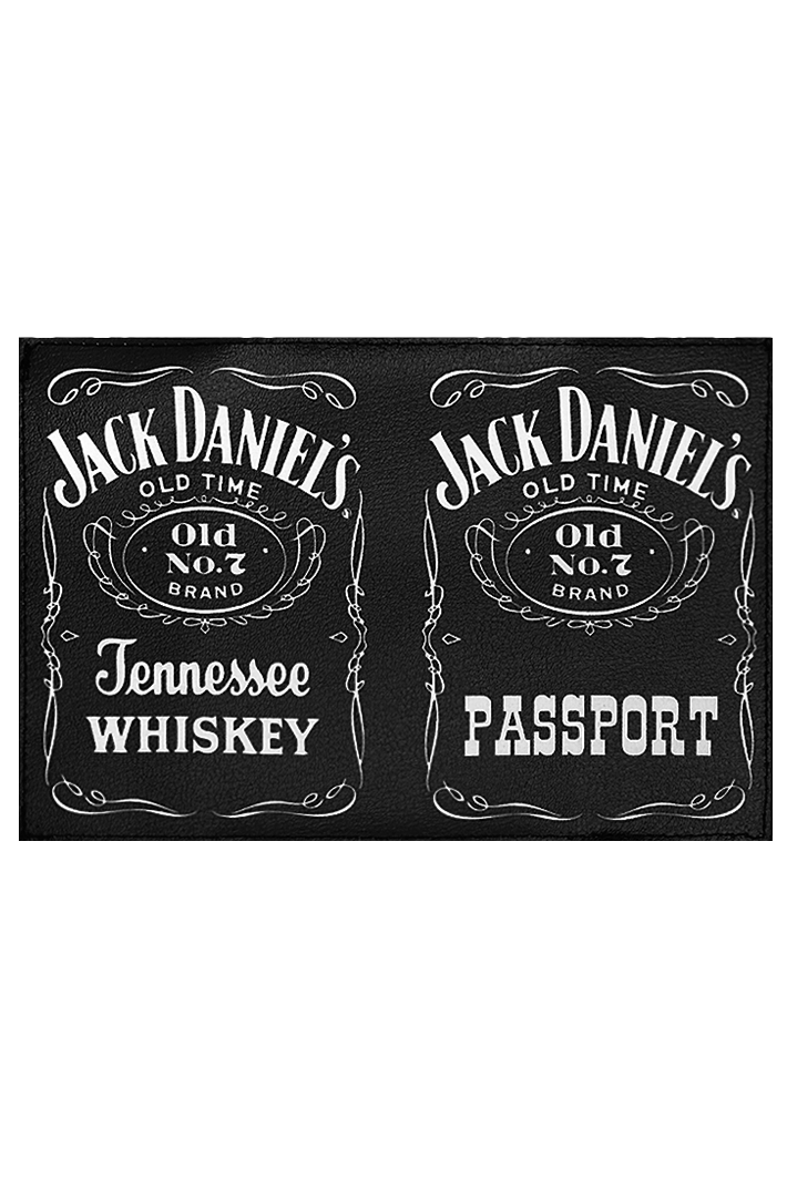 Обложка Jack Daniels для паспорта - фото 1 - rockbunker.ru