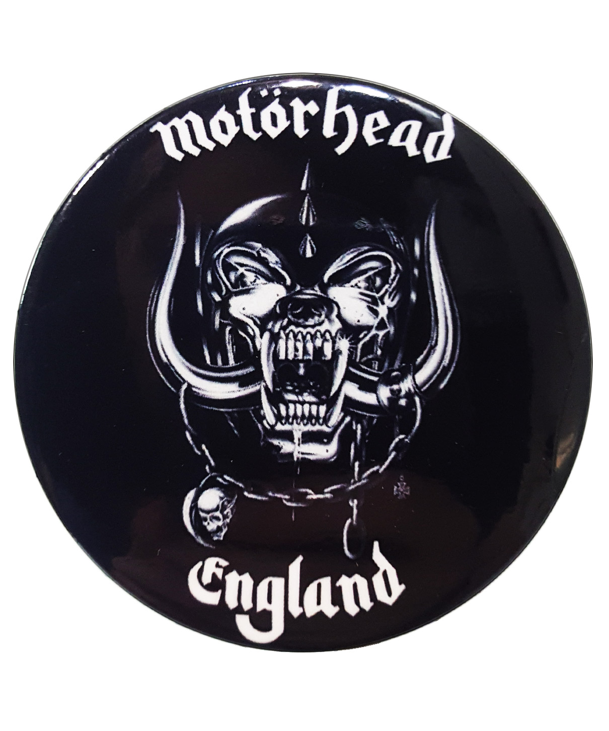 Значок RockMerch Motorhead England - фото 1 - rockbunker.ru