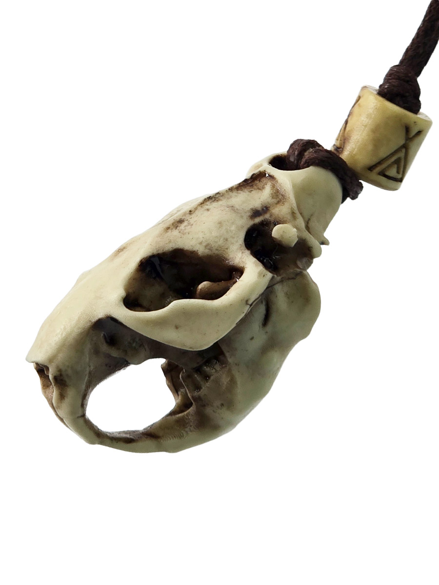 Кулон Череп Бобра - фото 2 - rockbunker.ru