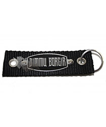 Брелок Dimmu Borgir текстильный с металлическим жетоном - фото 1 - rockbunker.ru