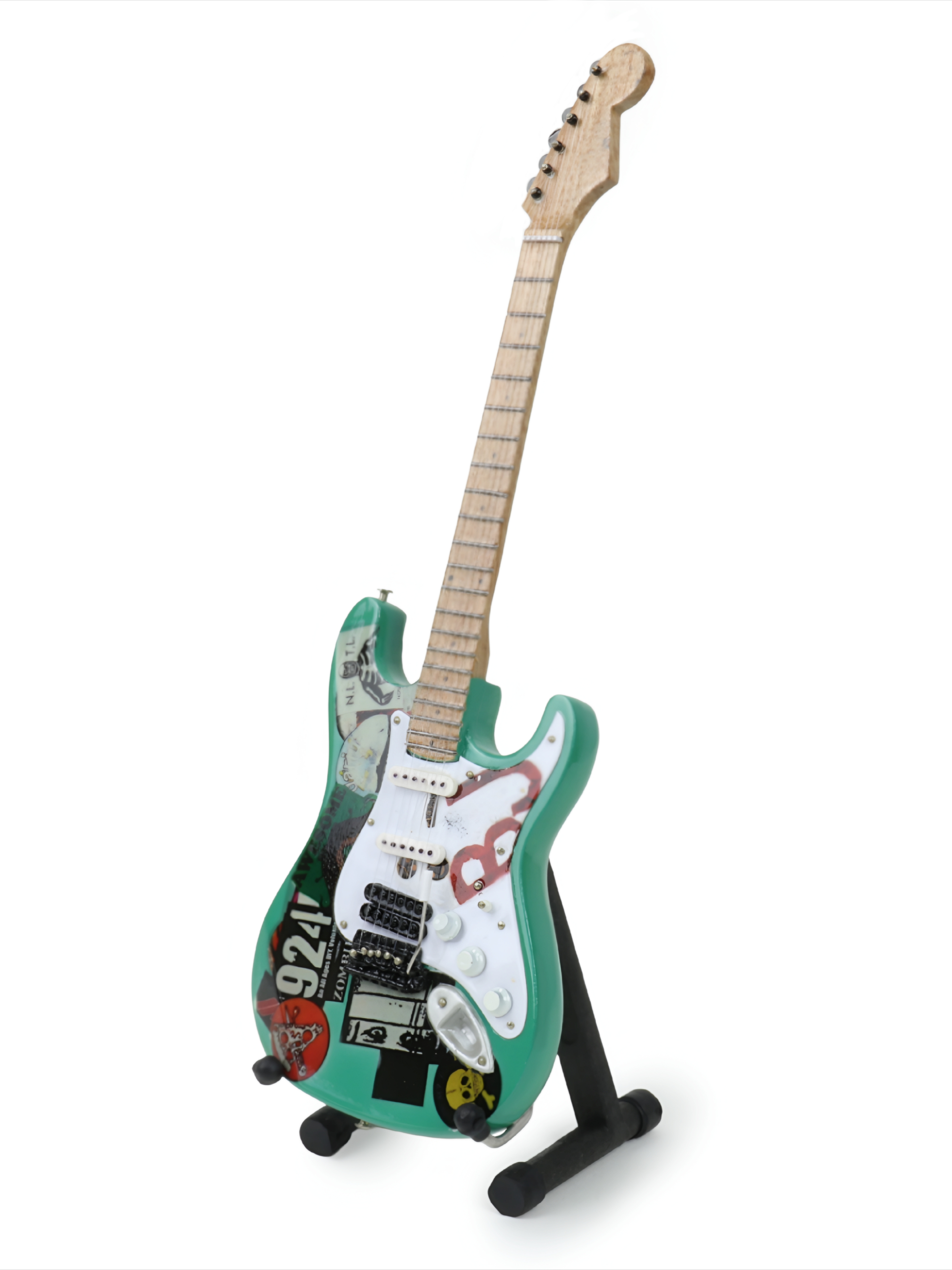 Сувенирная копия гитары Green Day - фото 1 - rockbunker.ru