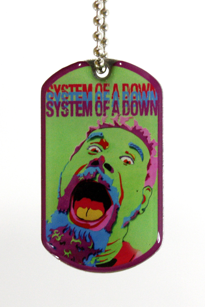 Жетон RockMerch System of a Down - фото 1 - rockbunker.ru