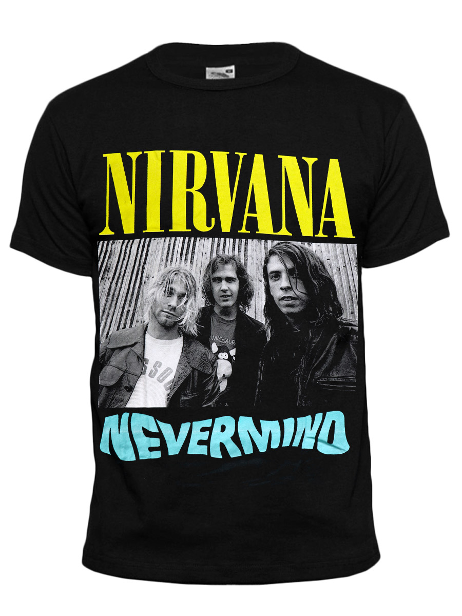 Футболка Nirvana - фото 1 - rockbunker.ru