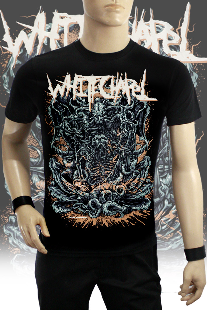 Футболка New Type System Whitechapel - фото 2 - rockbunker.ru