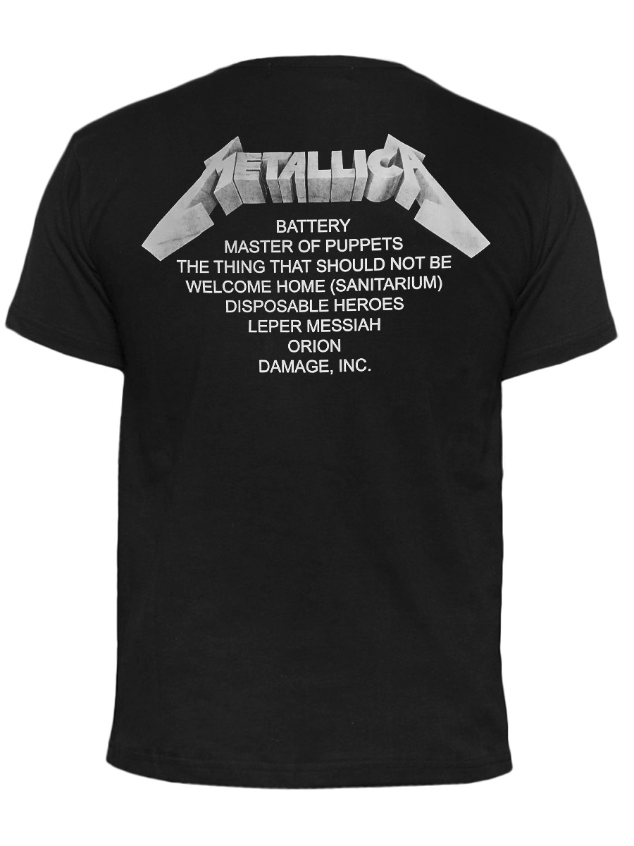 Футболка Metallica - фото 2 - rockbunker.ru
