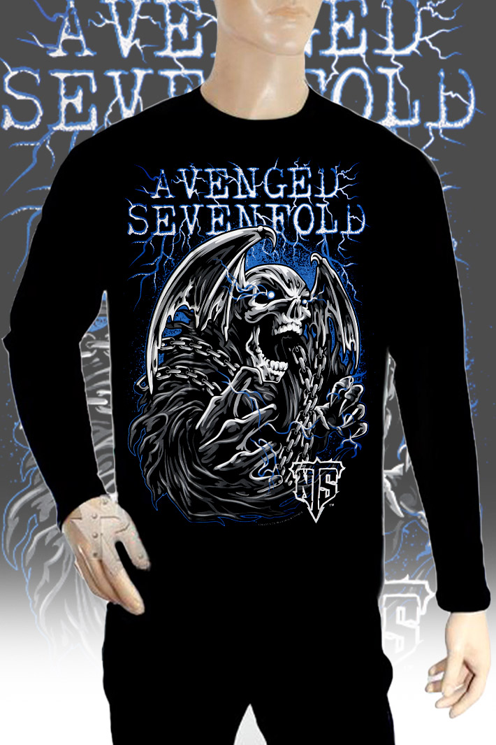 Лонгслив New Type System Avenged Sevenfold - фото 1 - rockbunker.ru