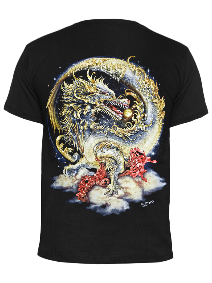 Футболка Rock Chang Night Dragon - фото 2 - rockbunker.ru
