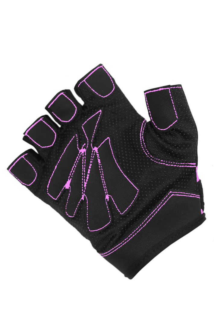 Мотоперчатки кожаные Xavia Racing розовые - фото 2 - rockbunker.ru
