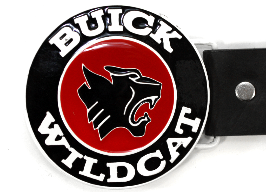 Ремень кожзам с пряжкой Buick WildCat - фото 2 - rockbunker.ru