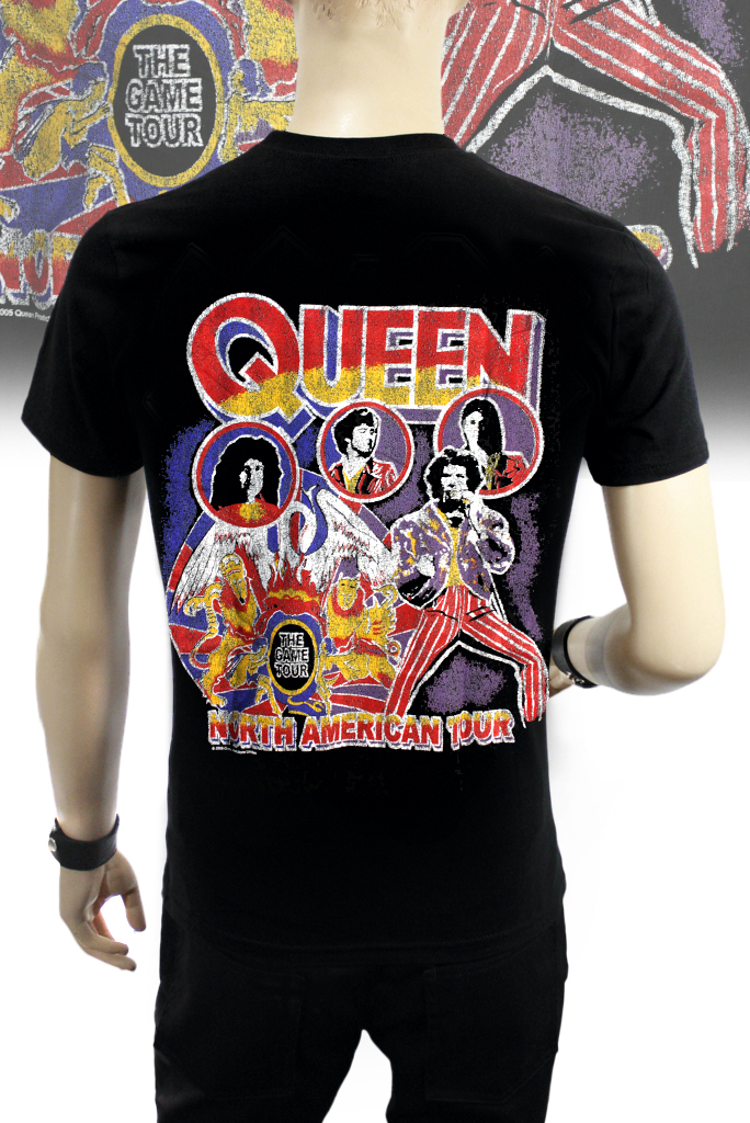 Футболка Queen Tour of the States - фото 2 - rockbunker.ru