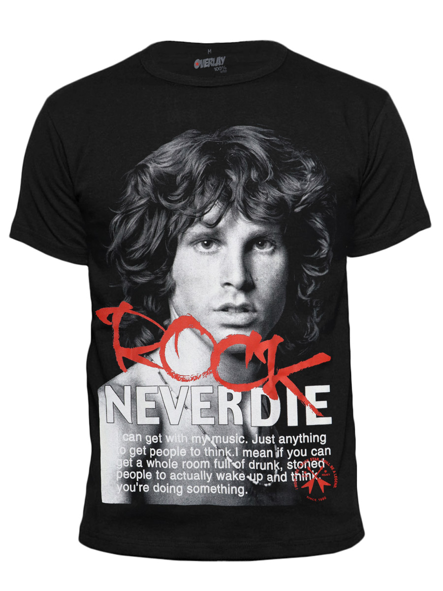 Футболка International Overlay Jimm Morrison - фото 1 - rockbunker.ru