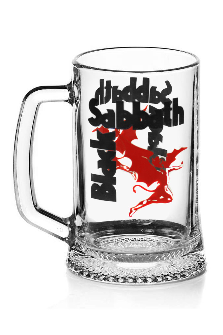 Кружка пивная RockMerch Black Sabbath - фото 1 - rockbunker.ru