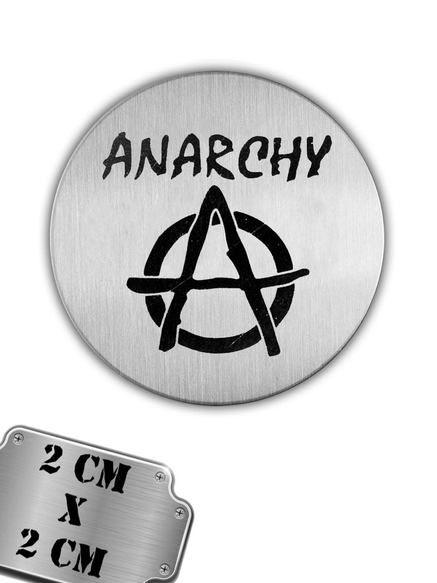 Значок-пин Anarchy - фото 1 - rockbunker.ru