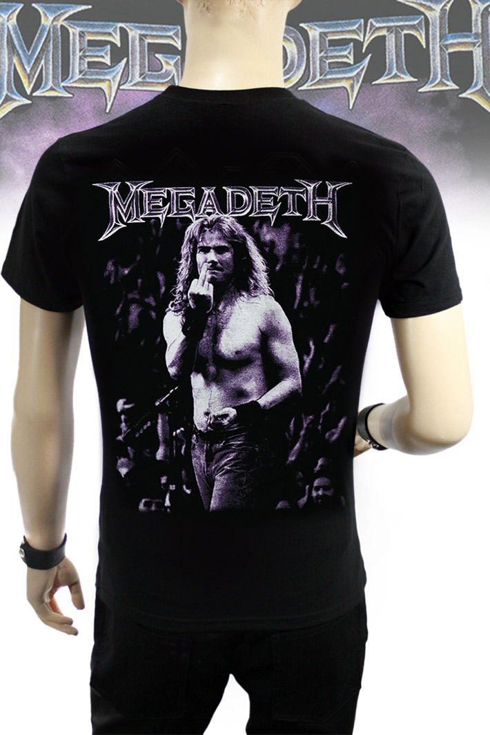 Футболка Megadeth - фото 2 - rockbunker.ru