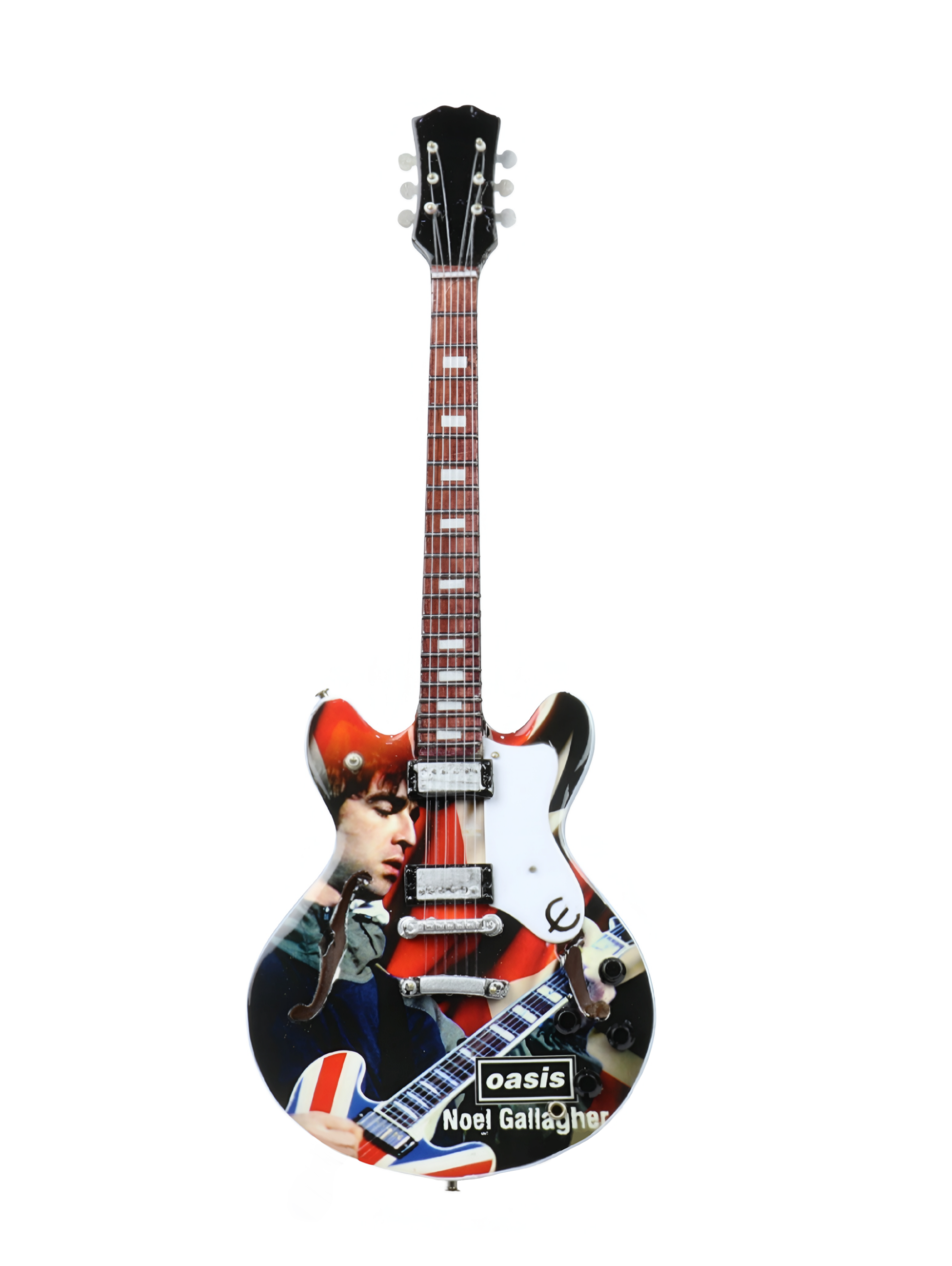 Сувенирная копия гитары в кейсе Oasis 1 - фото 2 - rockbunker.ru