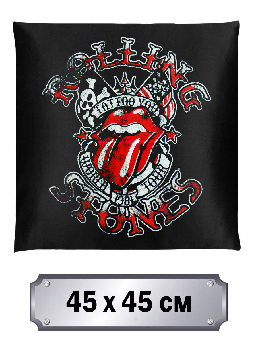 Наволочка Rolling Stones - фото 1 - rockbunker.ru