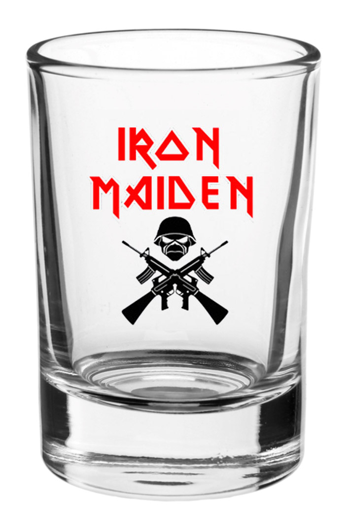 Стопка RockMerch Iron Maiden - фото 1 - rockbunker.ru