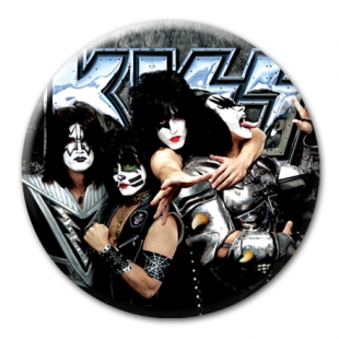 Магнит RockMerch Kiss - фото 1 - rockbunker.ru