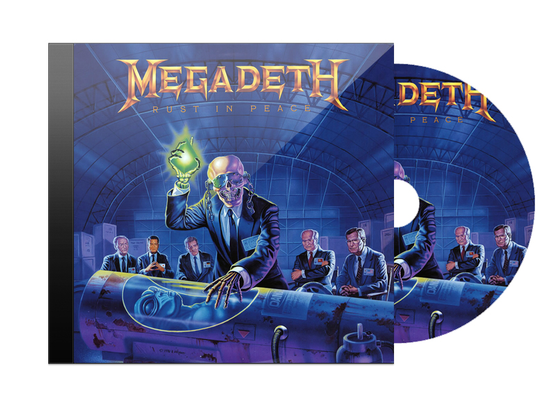 CD Диск Megadeth Rust in peace - фото 1 - rockbunker.ru