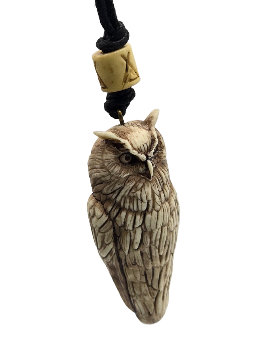 Кулон Филин - фото 1 - rockbunker.ru