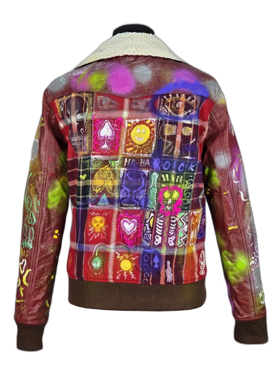 Кастомная косуха Acid Rock - фото 2 - rockbunker.ru