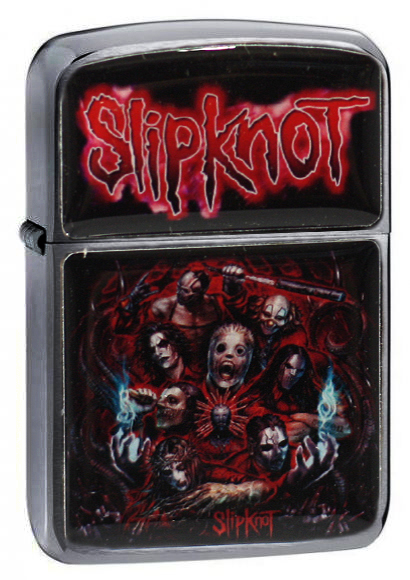 Зажигалка RockMerch Slipknot - фото 1 - rockbunker.ru