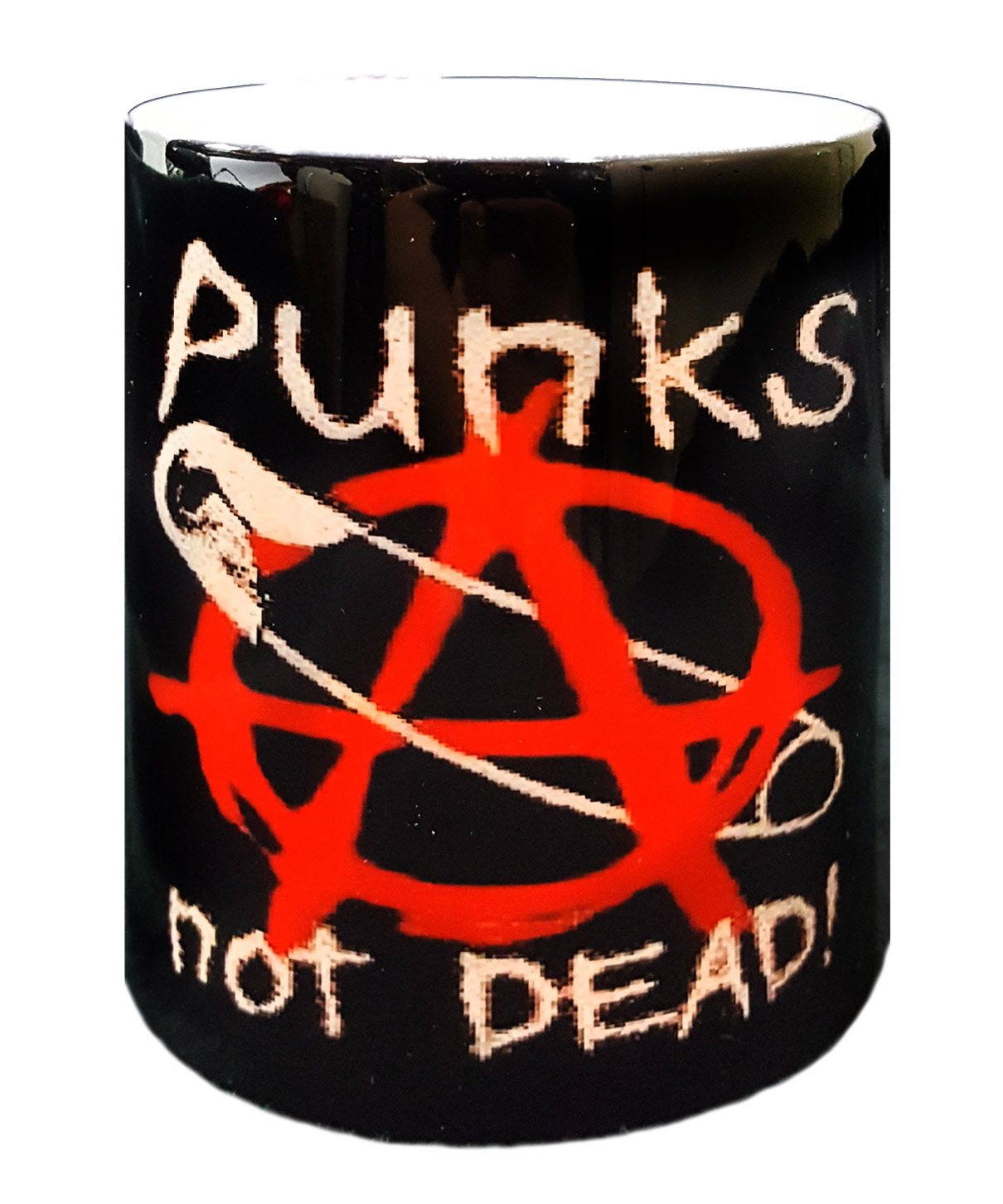 Кружка Punks not Dead - фото 1 - rockbunker.ru