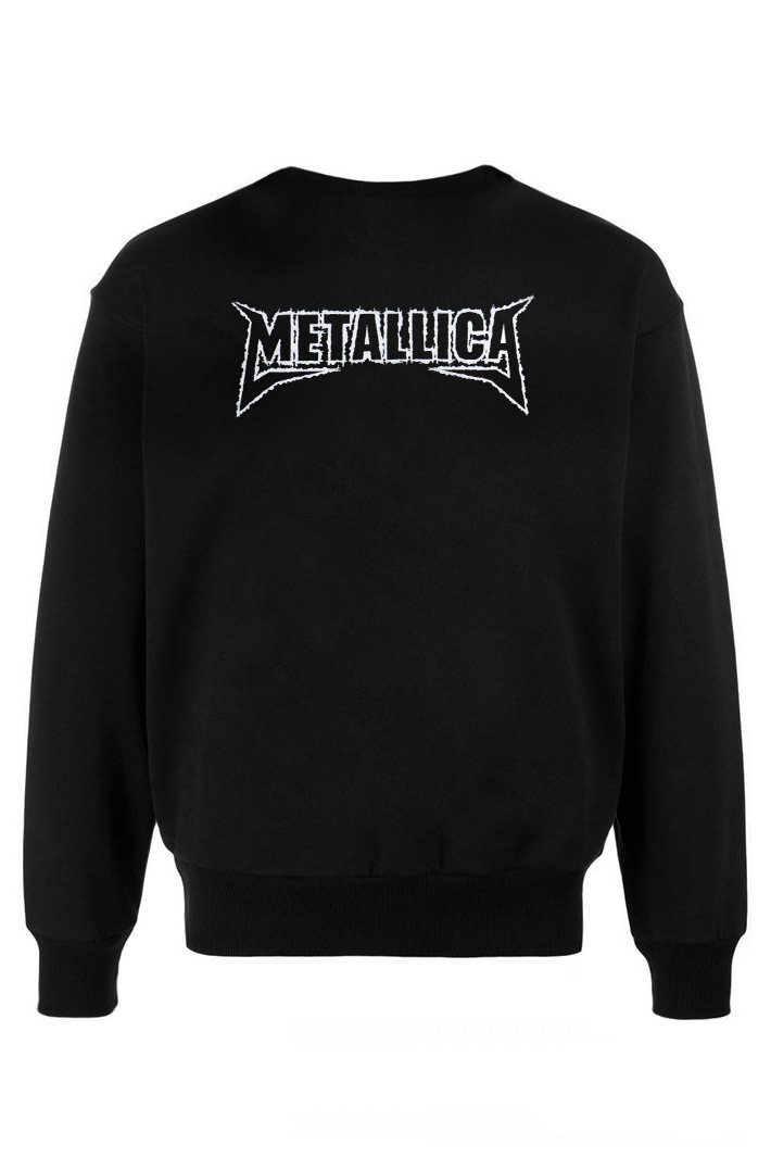 Свитшот RockMerch Metallica мужской - фото 2 - rockbunker.ru