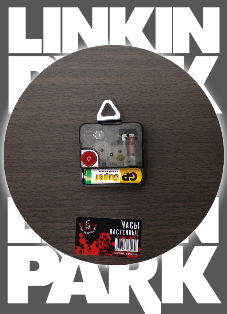 Часы настенные RockMerch Linkin Park - фото 2 - rockbunker.ru