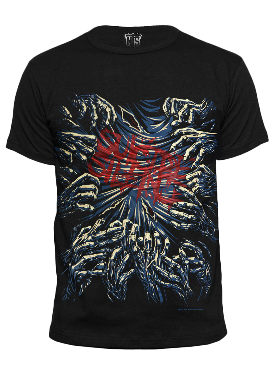 Футболка New Type System  Suicide Silence - фото 1 - rockbunker.ru