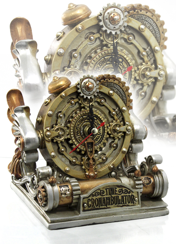 Часы настольные Alchemy Gothic V26 Time Chronambulator - фото 1 - rockbunker.ru