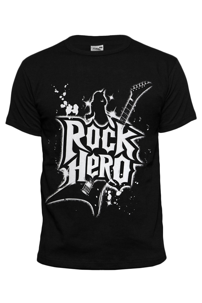Футболка Rock Hero - фото 1 - rockbunker.ru