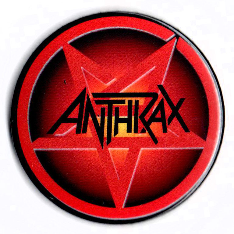 Магнит RockMerch Anthrax - фото 1 - rockbunker.ru