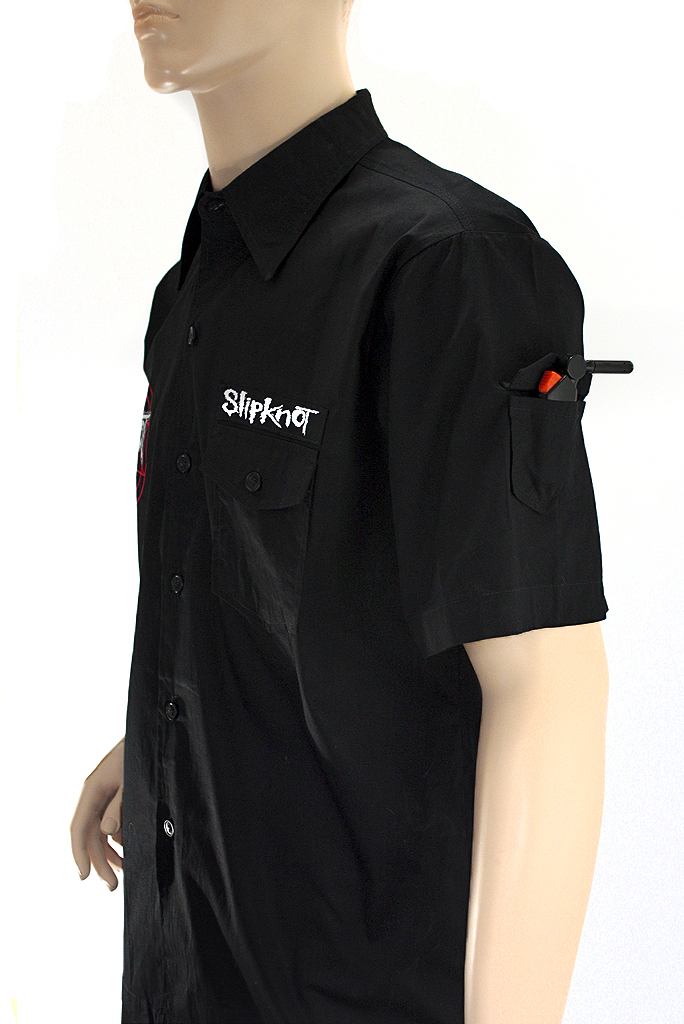 Рубашка с коротким рукавом Slipknot - фото 2 - rockbunker.ru