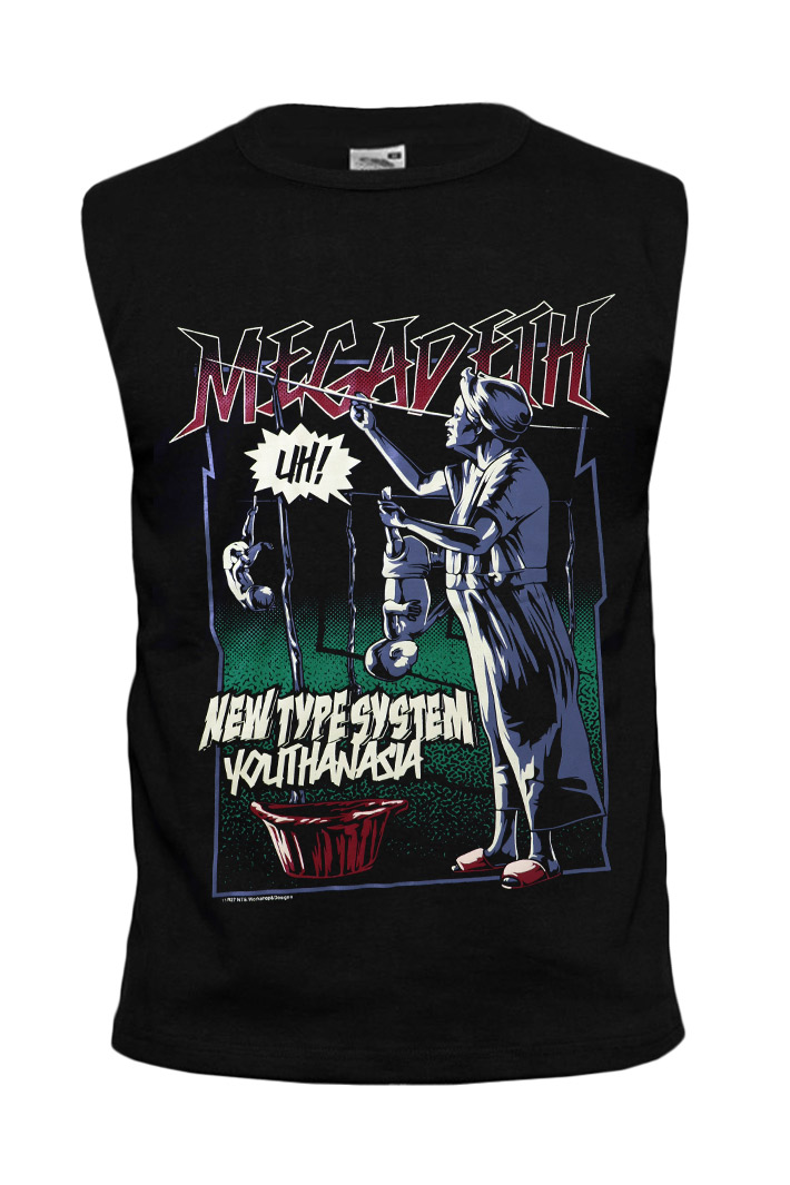 Безрукавка New Type System Megadeth - фото 1 - rockbunker.ru