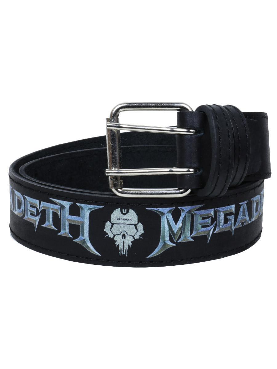 Ремень с аэрографией 45 мм RockMerch Megadeth - фото 1 - rockbunker.ru