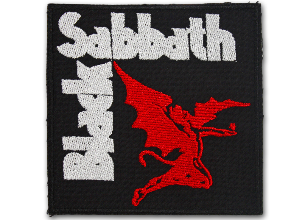 Нашивка RockMerch Black Sabbath - фото 1 - rockbunker.ru