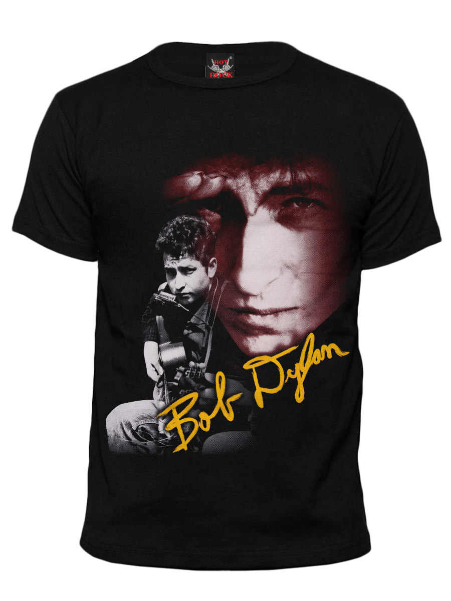Футболка Hot Rock Bob Dylan - фото 1 - rockbunker.ru