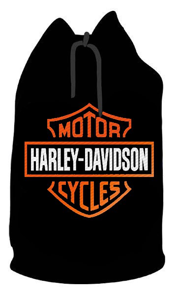 Торба Harley-Davidson текстильная - фото 1 - rockbunker.ru