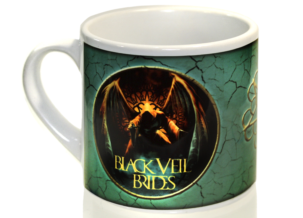 Чашка кофейная RockMerch Black Veil Brides - фото 1 - rockbunker.ru