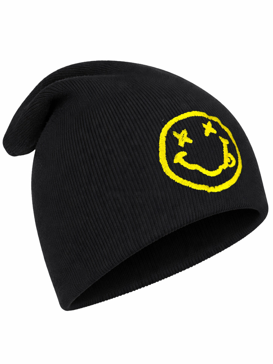 Шапка Nirvana Smile - фото 1 - rockbunker.ru