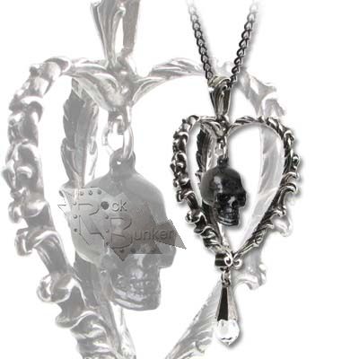 Кулон Alchemy Gothic P585 Death of the Heart - фото 1 - rockbunker.ru