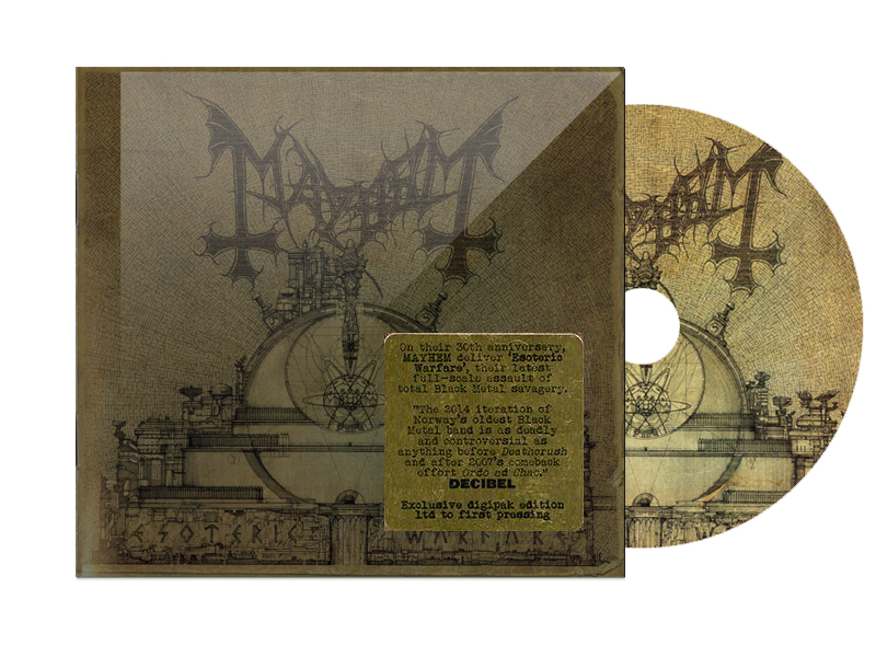 CD Диск Mayhem Esoteric Warfare - фото 1 - rockbunker.ru